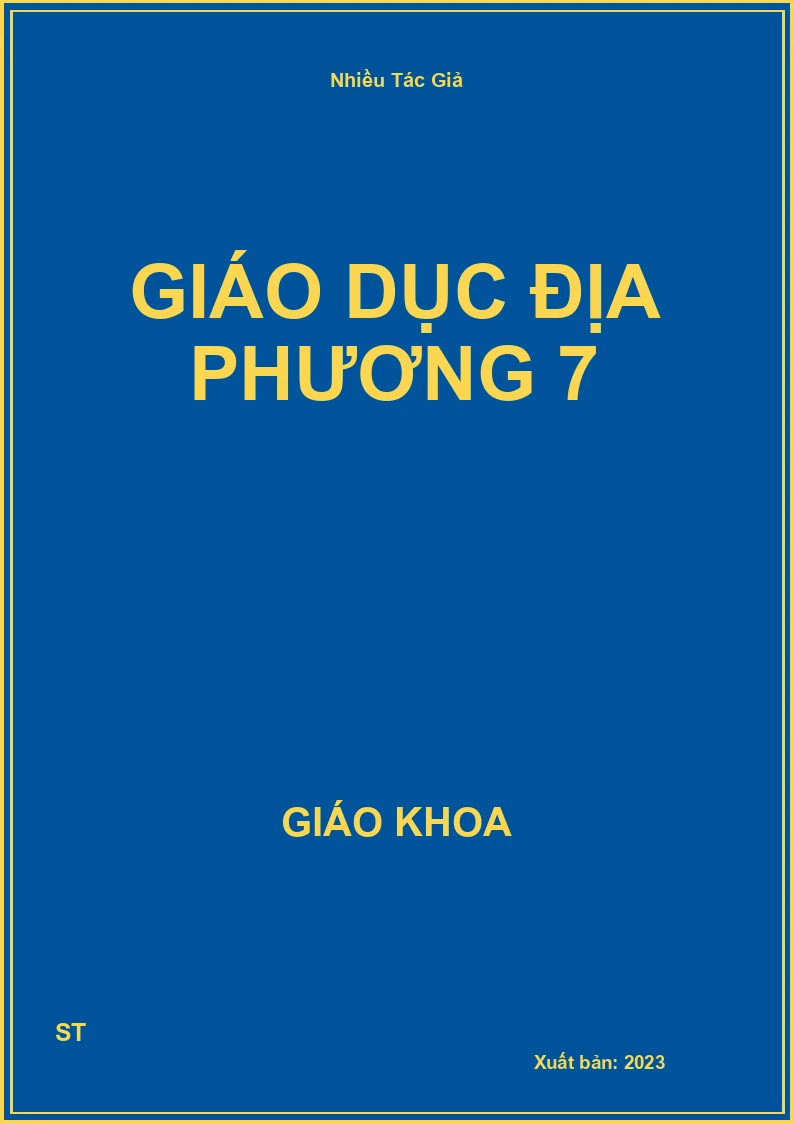 Giáo Dục Địa Phương 7