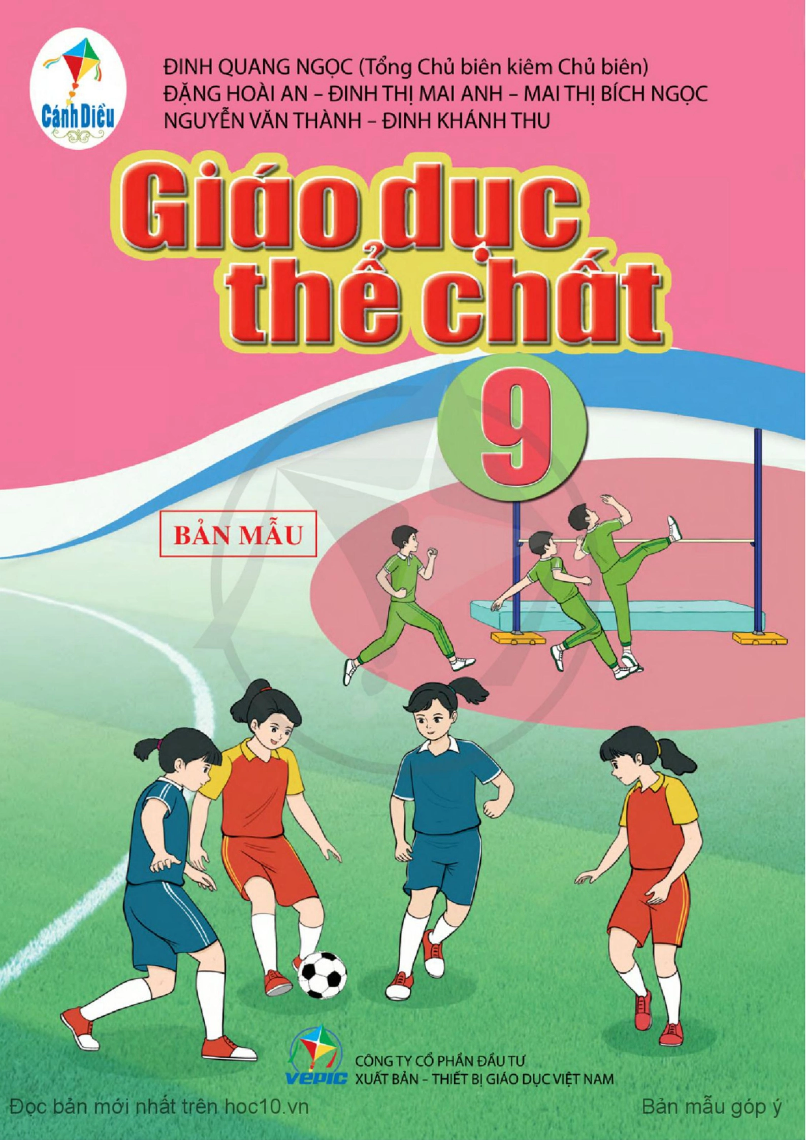 Sách giáo khoa Giáo dục thể chất 9 - Cánh diều