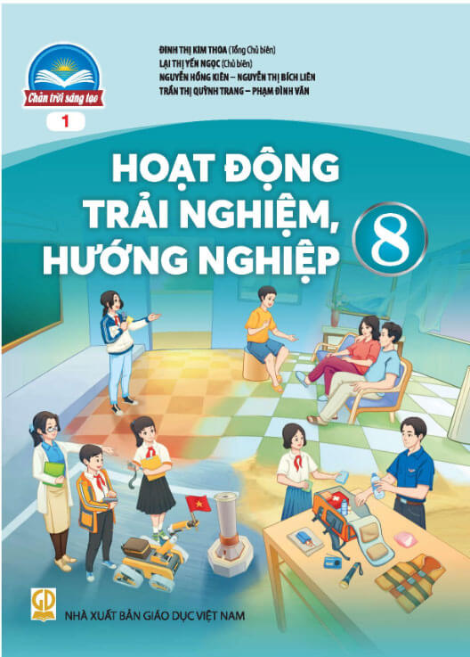 Sách giáo khoa Hoạt động trải nghiệm, hướng nghiệp 8 - Bản 1 Chân Trời Sáng Tạo