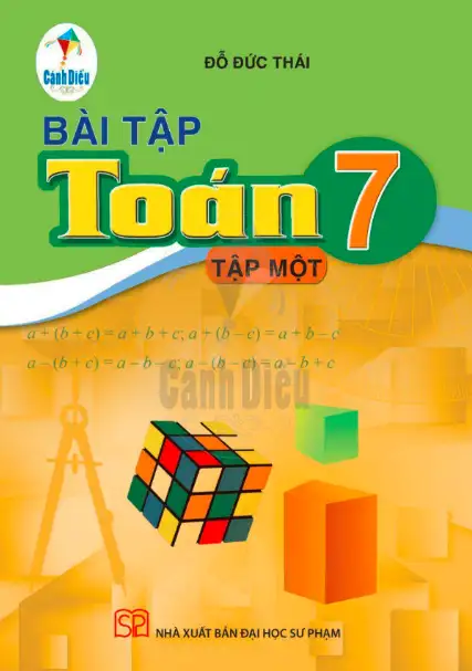 Sách bài tập Toán 7 - Tập 1 - Cánh diều