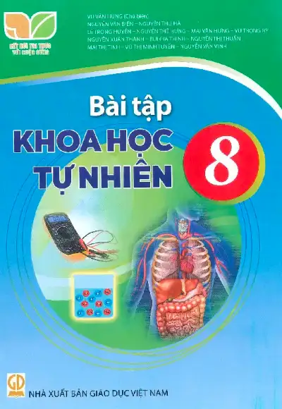 Sách bài tập Khoa Học Tự Nhiên 8 - Kết nối Tri thức