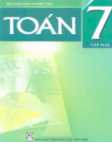 Sách giáo khoa Toán 7 Tập 2