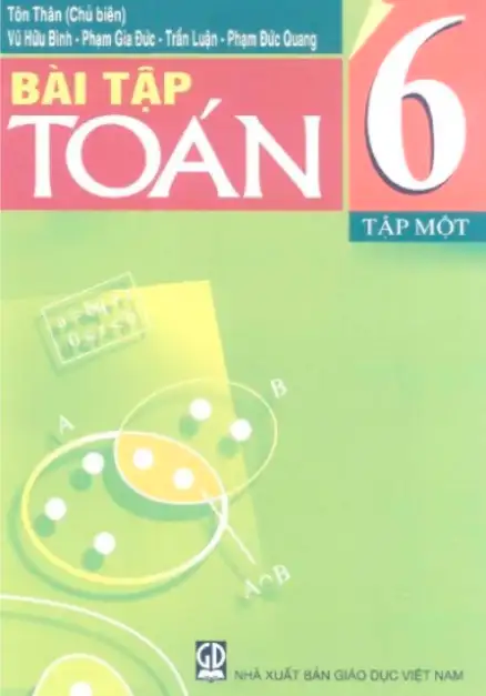 Sách bài tập toán 6 Tập 1