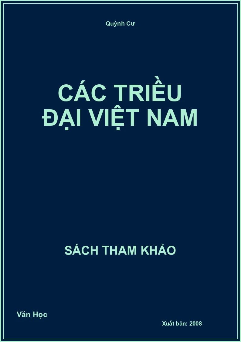 Các triều đại Việt Nam