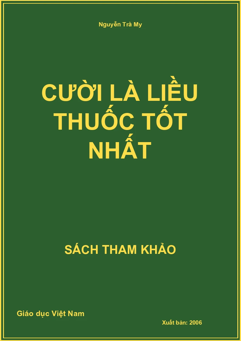 Cười là liều thuốc tốt nhất