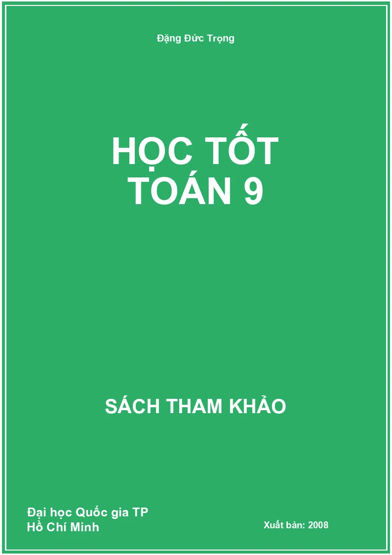 Học tốt toán 9