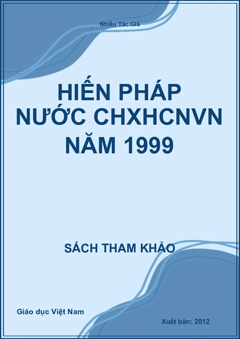 Hiến pháp nước CHXHCNVN năm 1999