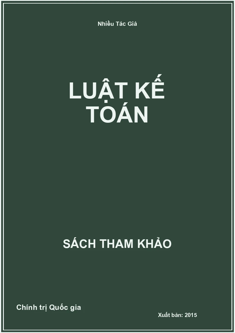Luật kế toán