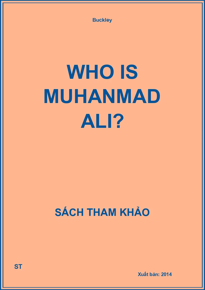 Who is Muhanmad Ali?