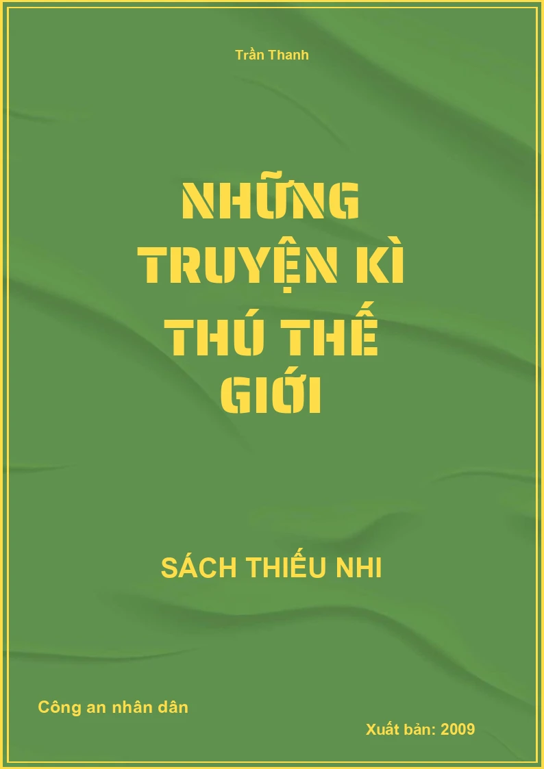 Những truyện kì thú thế giới