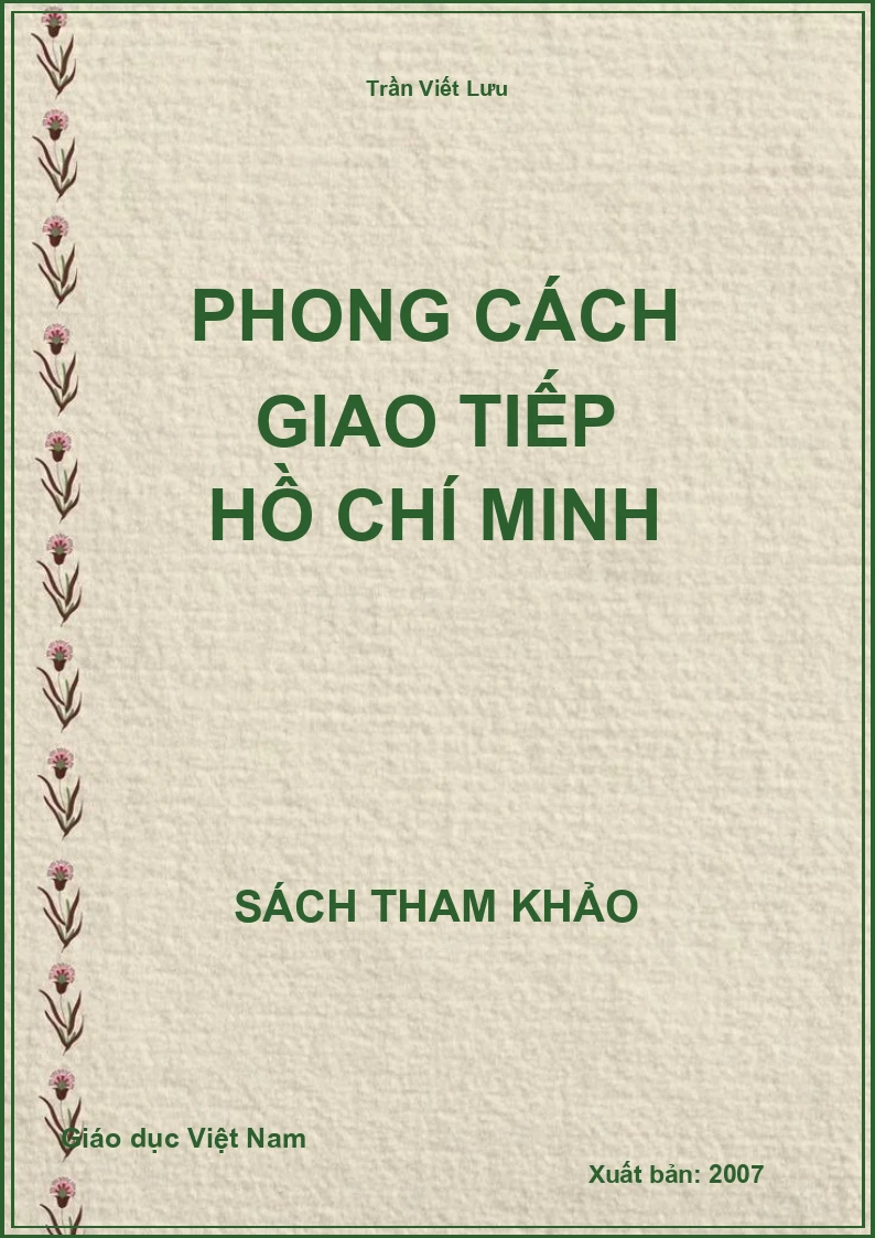 Phong cách giao tiếp Hồ Chí Minh