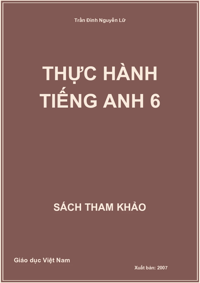 Thực hành tiếng anh 6