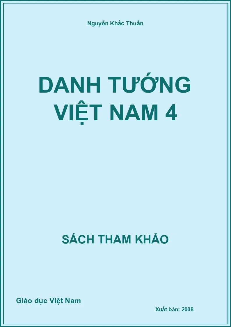 Danh tướng Việt Nam 4