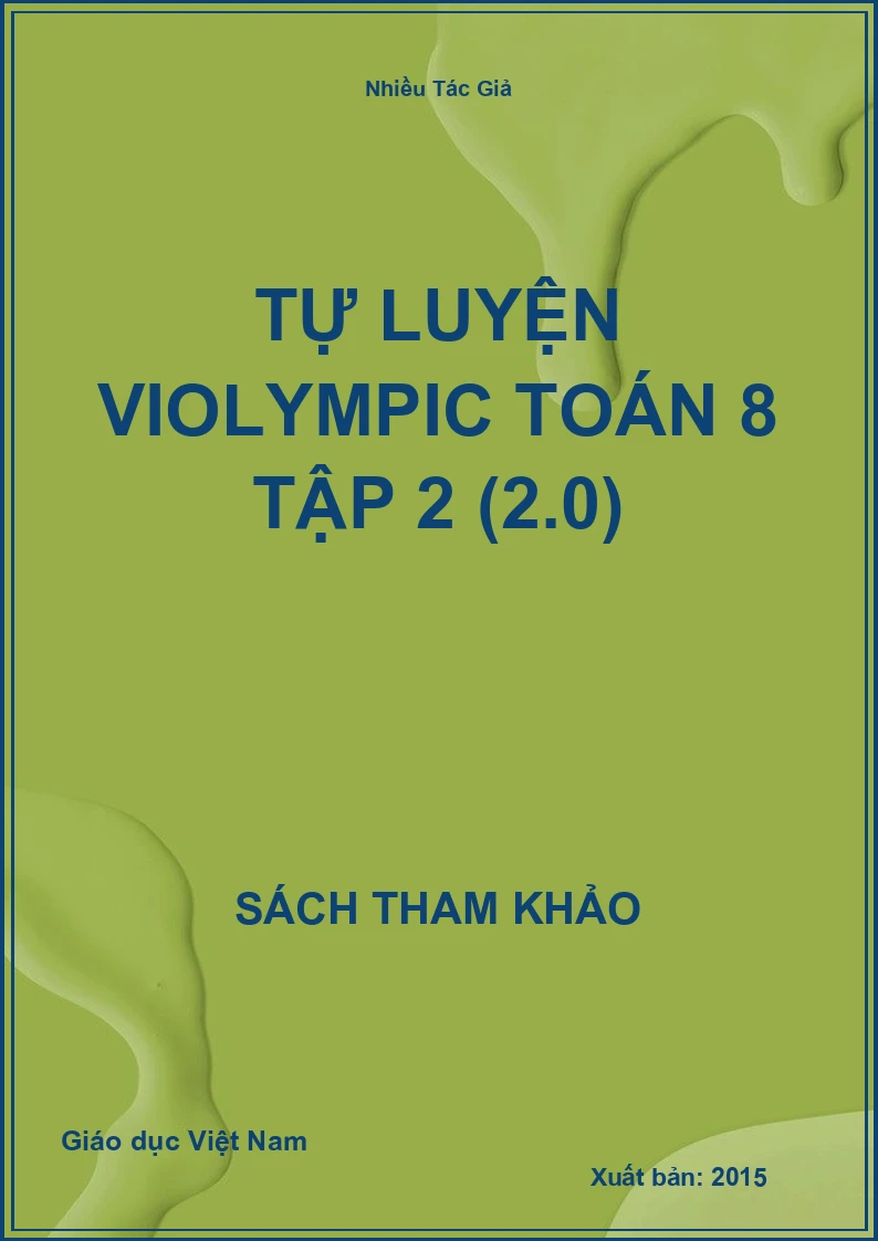 Tự luyện Violympic Toán 8 tập 2 (2.0)