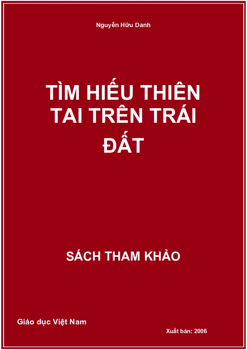 Tìm hiếu thiên tai trên trái đất