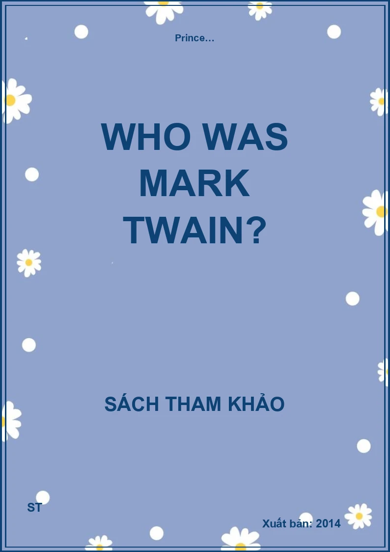 Who was Mark Twain?