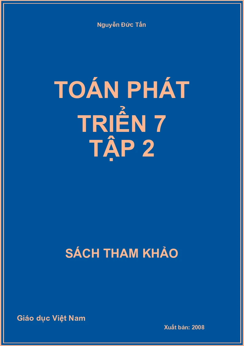 Toán phát triển 7 tập 2