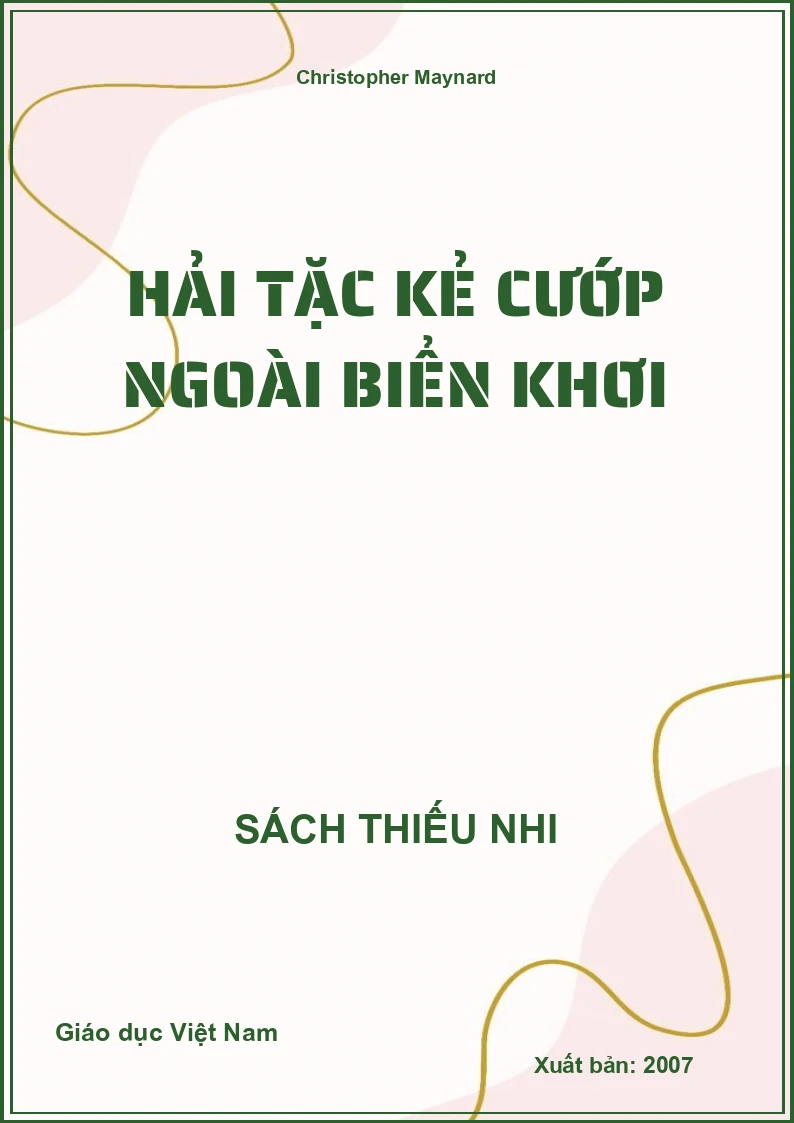 Hải tặc kẻ cướp ngoài biển khơi