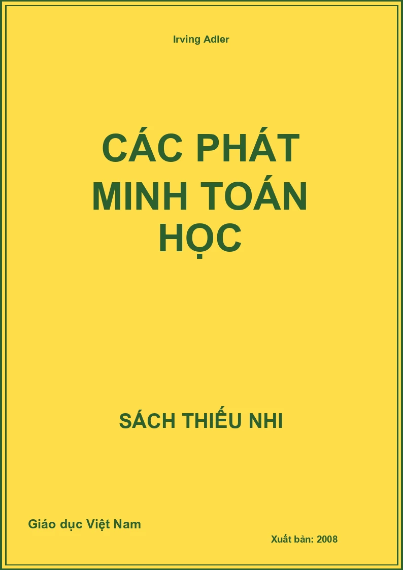 Các phát minh toán học