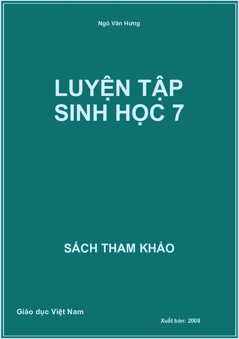 Luyện tập sinh học 7