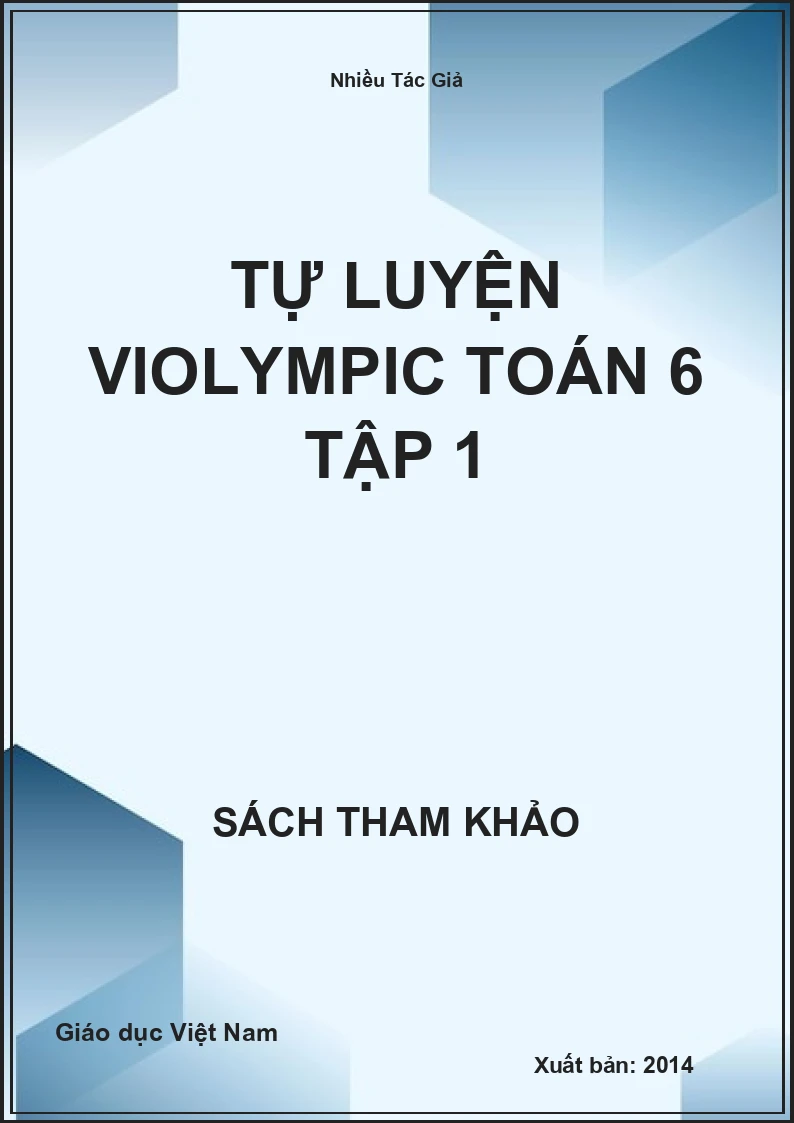 Tự luyện Violympic Toán 6 tập 1