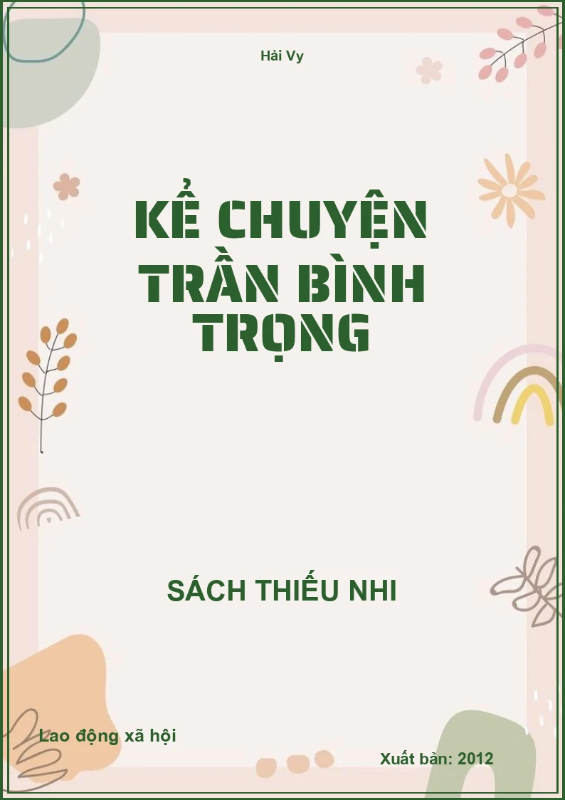 Kể chuyện Trần Bình Trọng