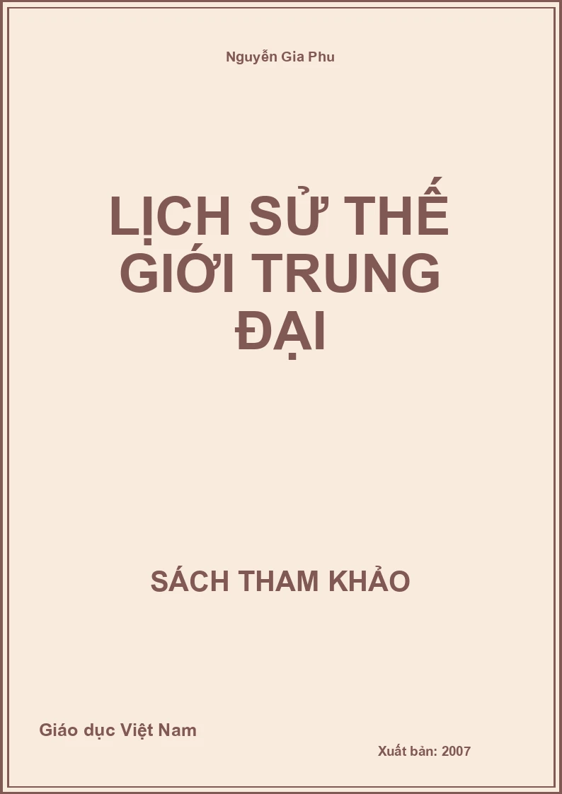 Lịch Sử thế giới trung đại