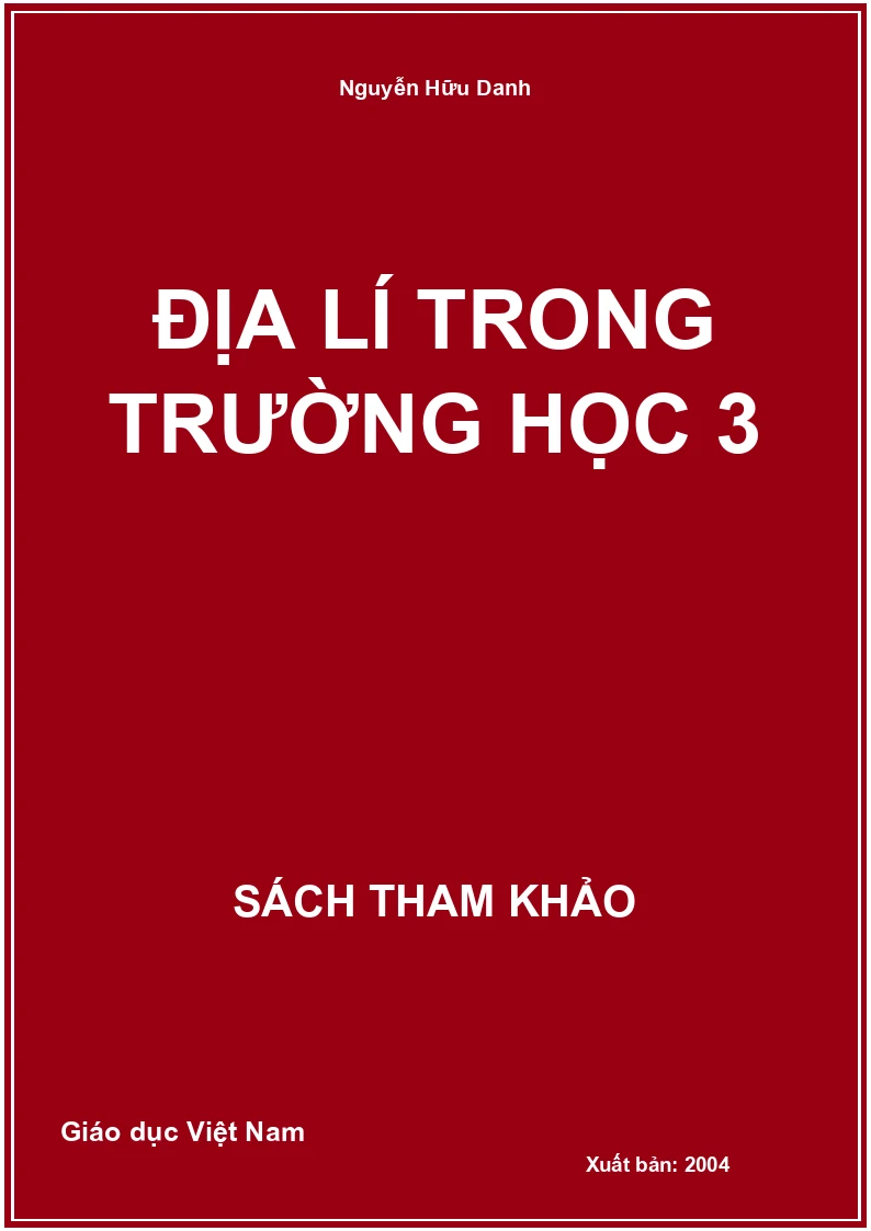 Địa lí trong trường học 3