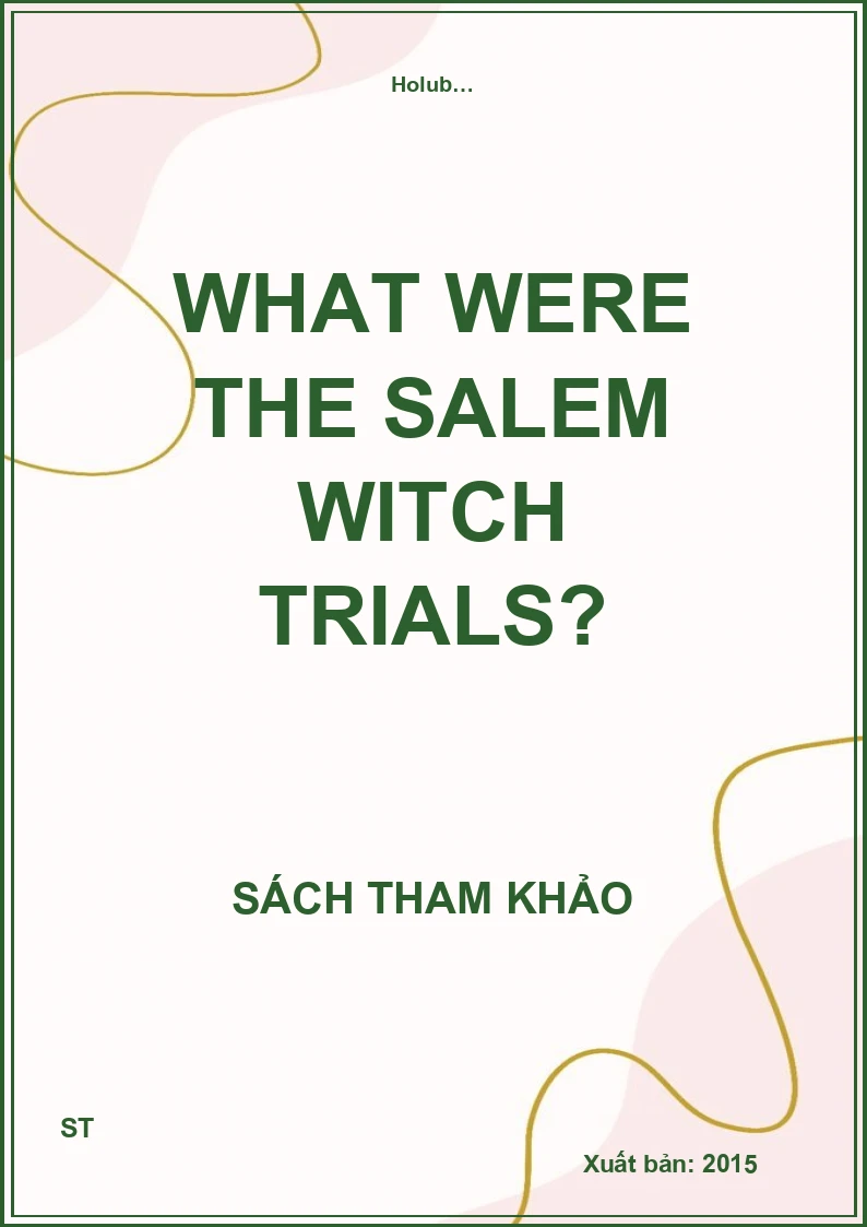 What were the Salem Witch Trials?