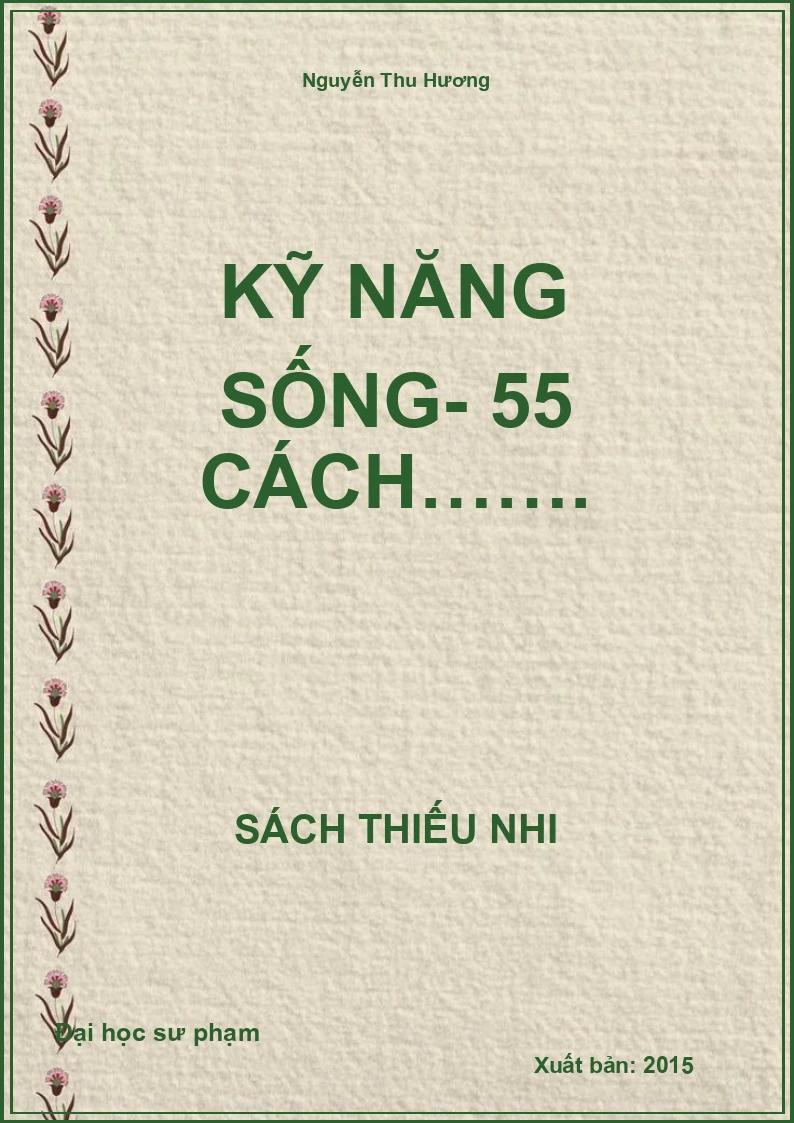 Kỹ Năng sống- 55 cách…….