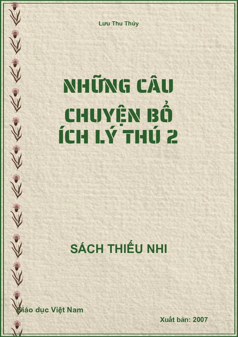 Những câu chuyện bổ ích lý thú 2