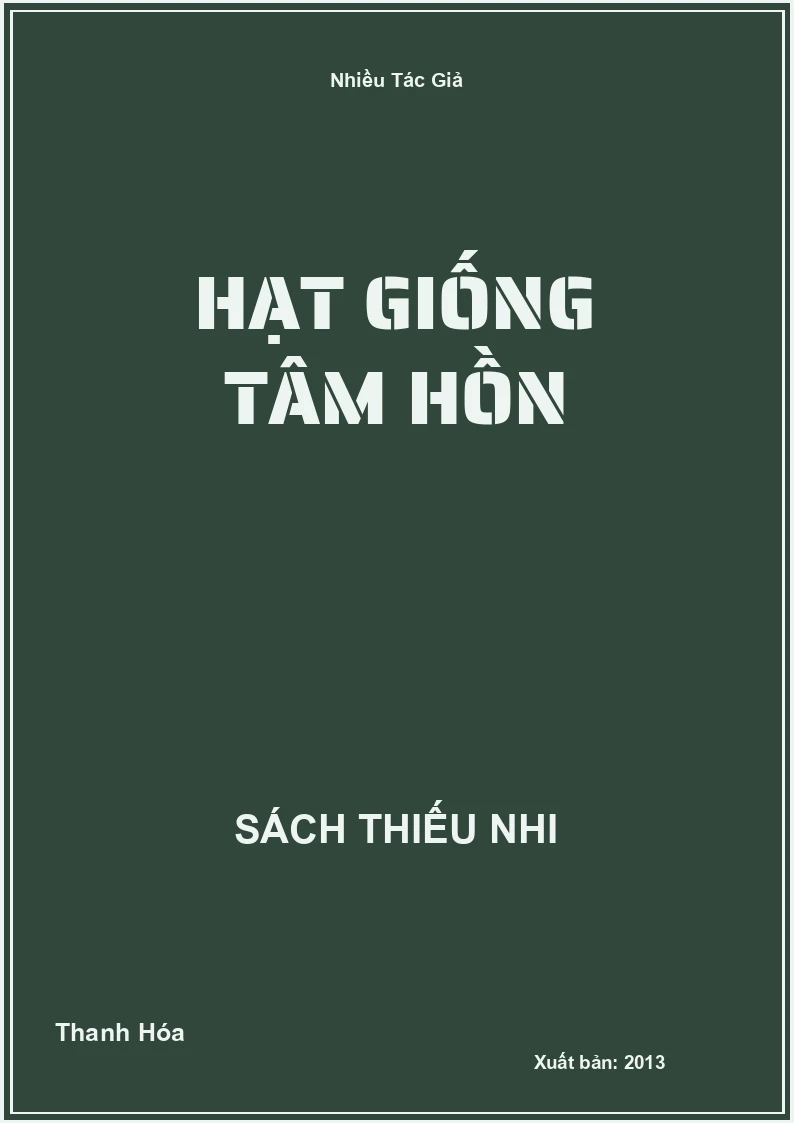 Hạt giống tâm hồn
