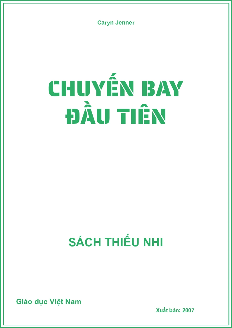 Chuyến bay đầu tiên