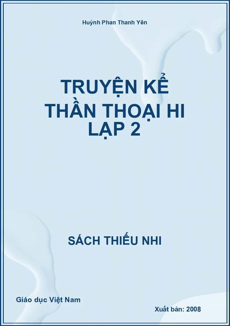 Truyện kể thần thoại Hi Lạp 2