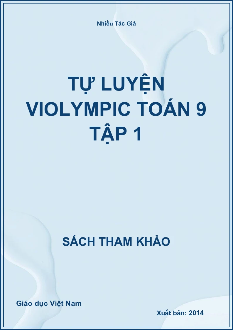 Tự luyện Violympic Toán 9 tập 1