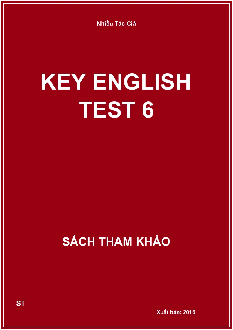 Key English test 6