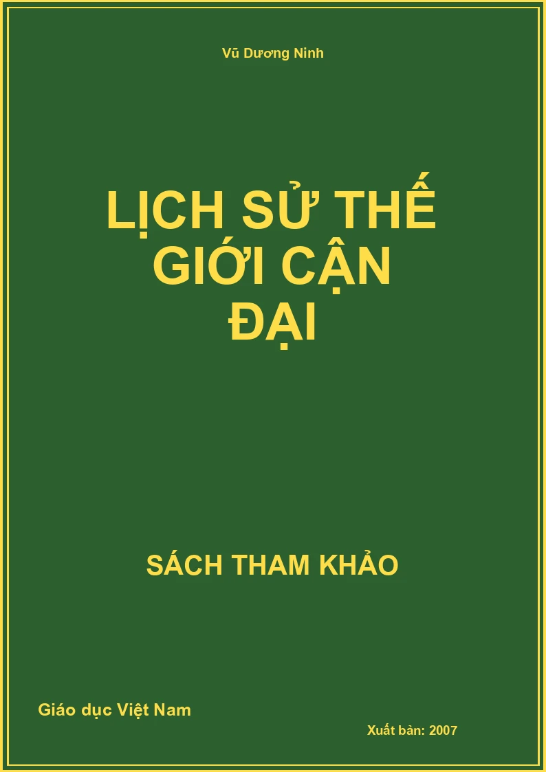Lịch Sử thế giới cận đại