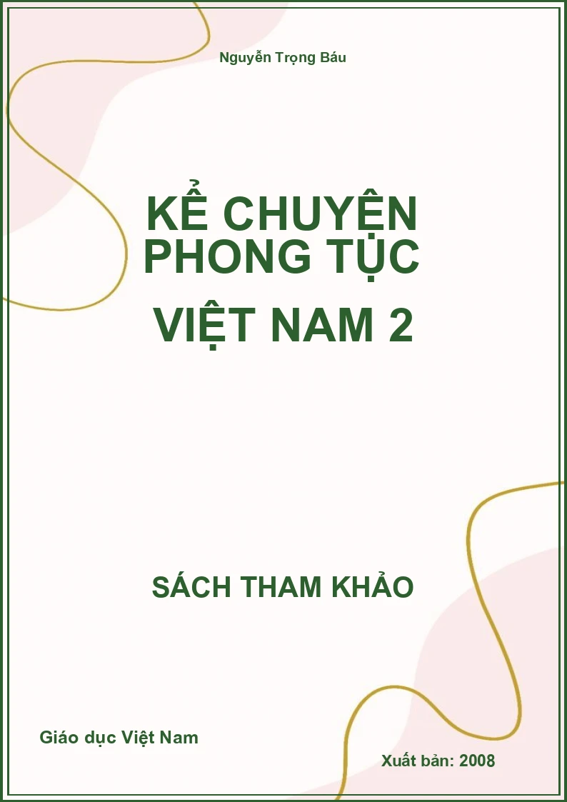 Kể chuyện phong tục Việt Nam 2