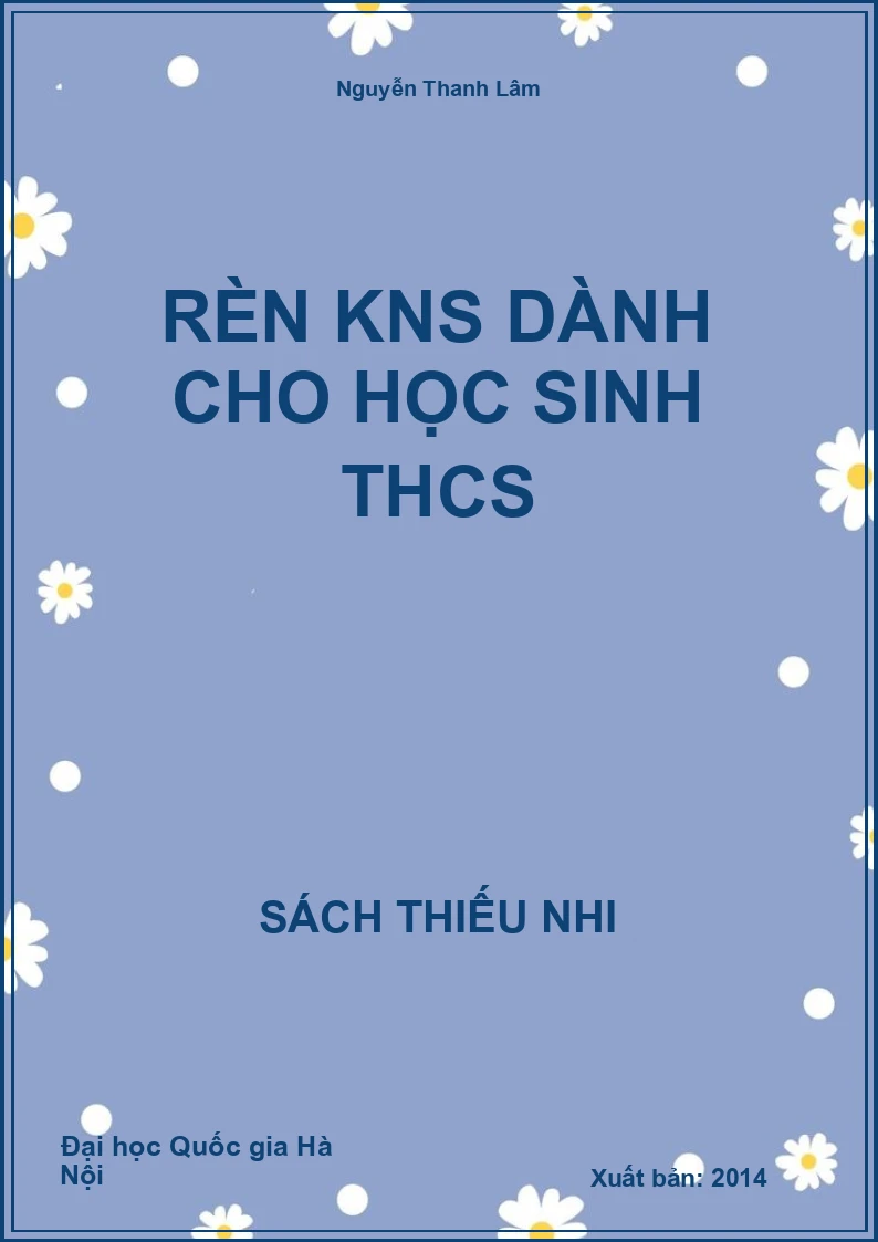 Rèn KNS dành cho học sinh THCS