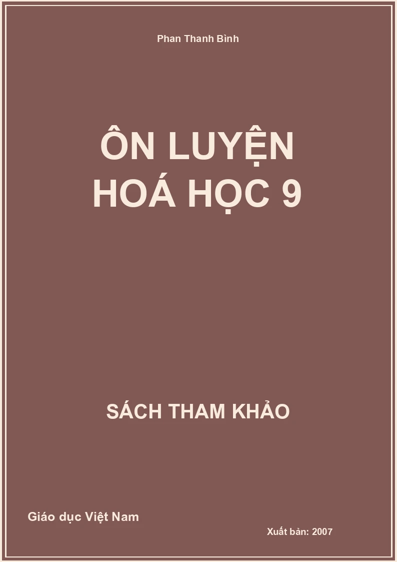 Ôn luyện hoá học 9