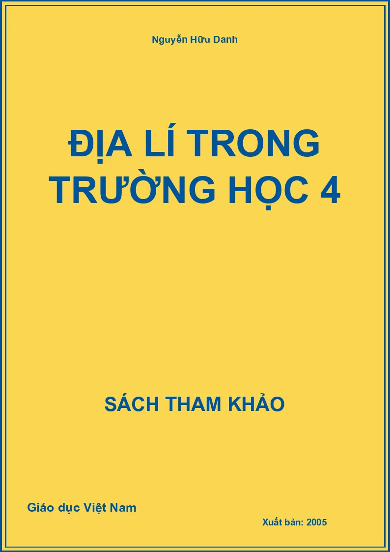 Địa lí trong trường học 4