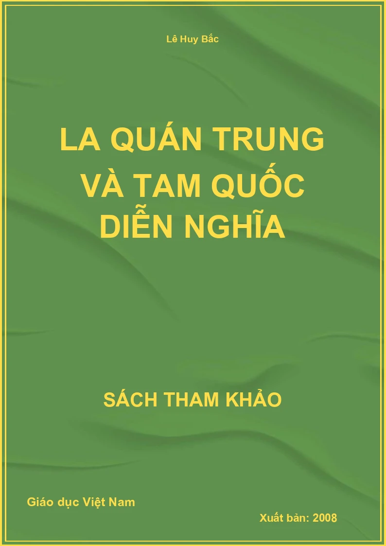 La Quán Trung và Tam quốc diễn nghĩa