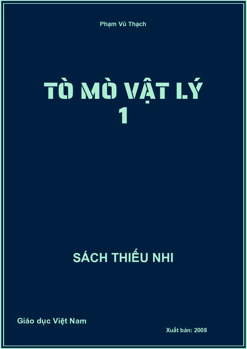 Tò mò vật lý 1