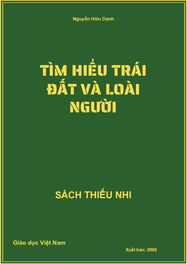 Tìm hiểu trái đất và loài người