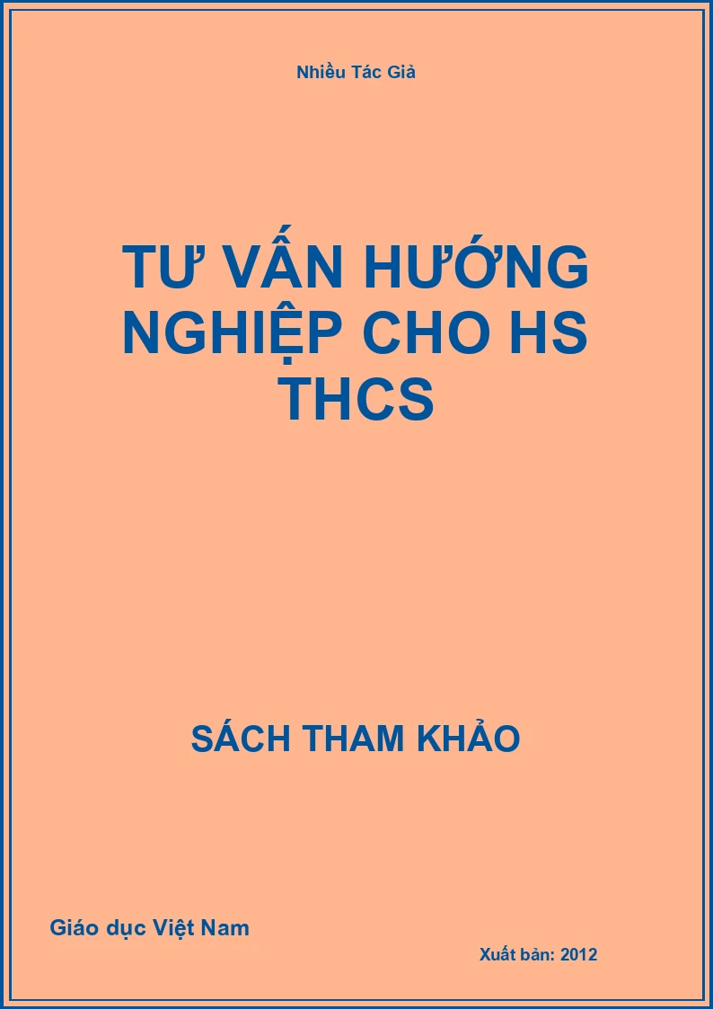 Tư vấn hướng nghiệp cho hs THCS