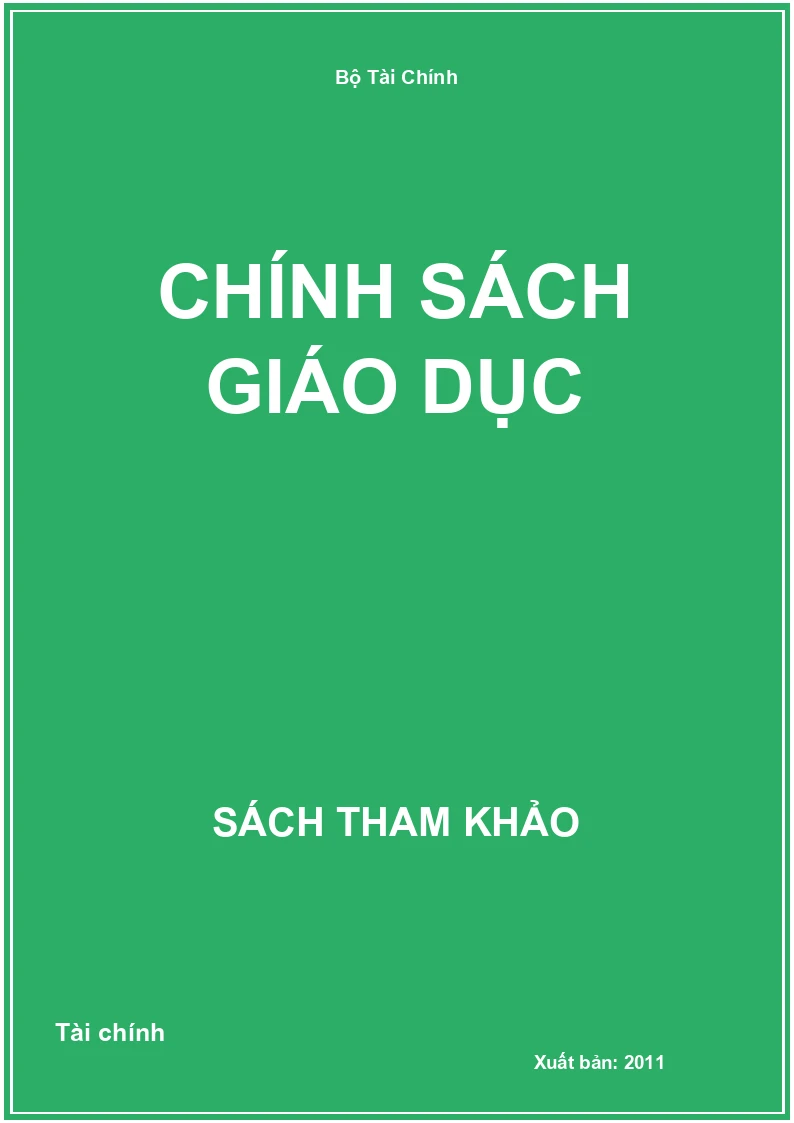Chính sách giáo dục