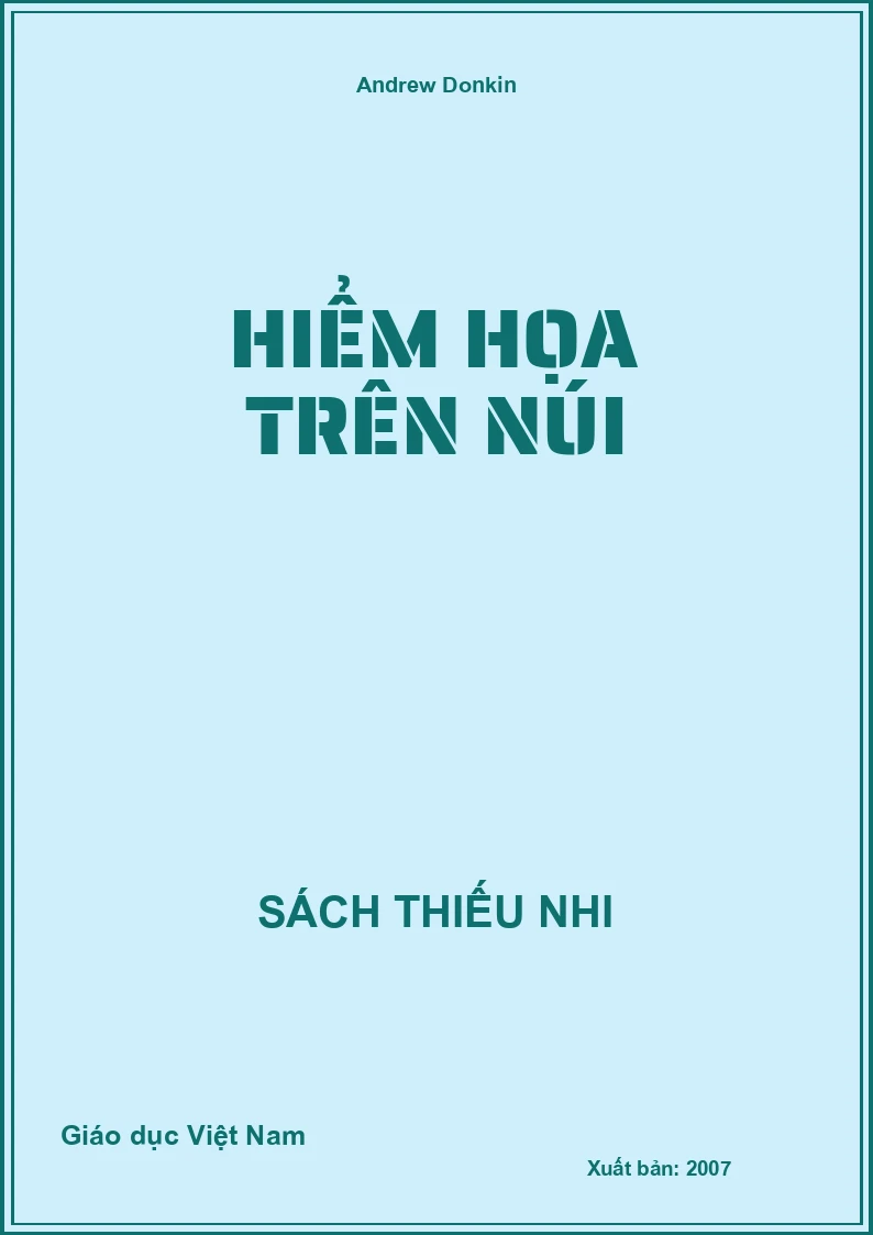 Hiểm họa trên núi