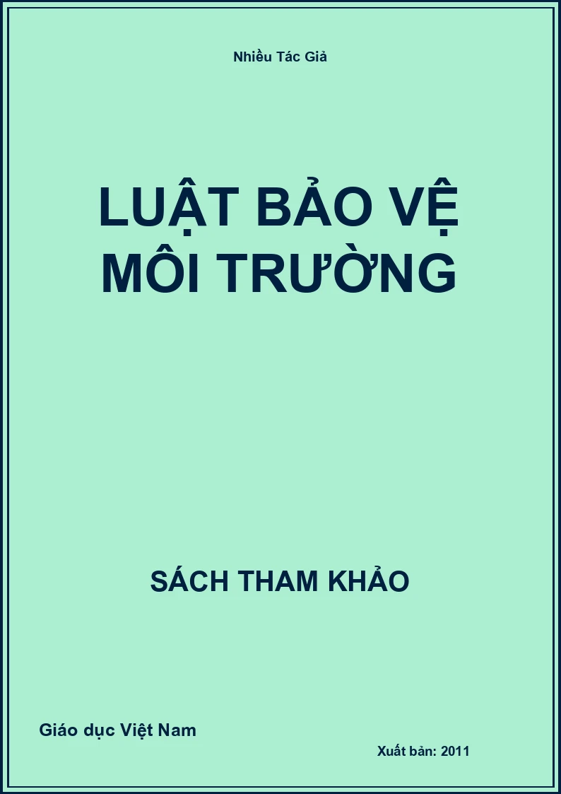 Luật bảo vệ môi trường