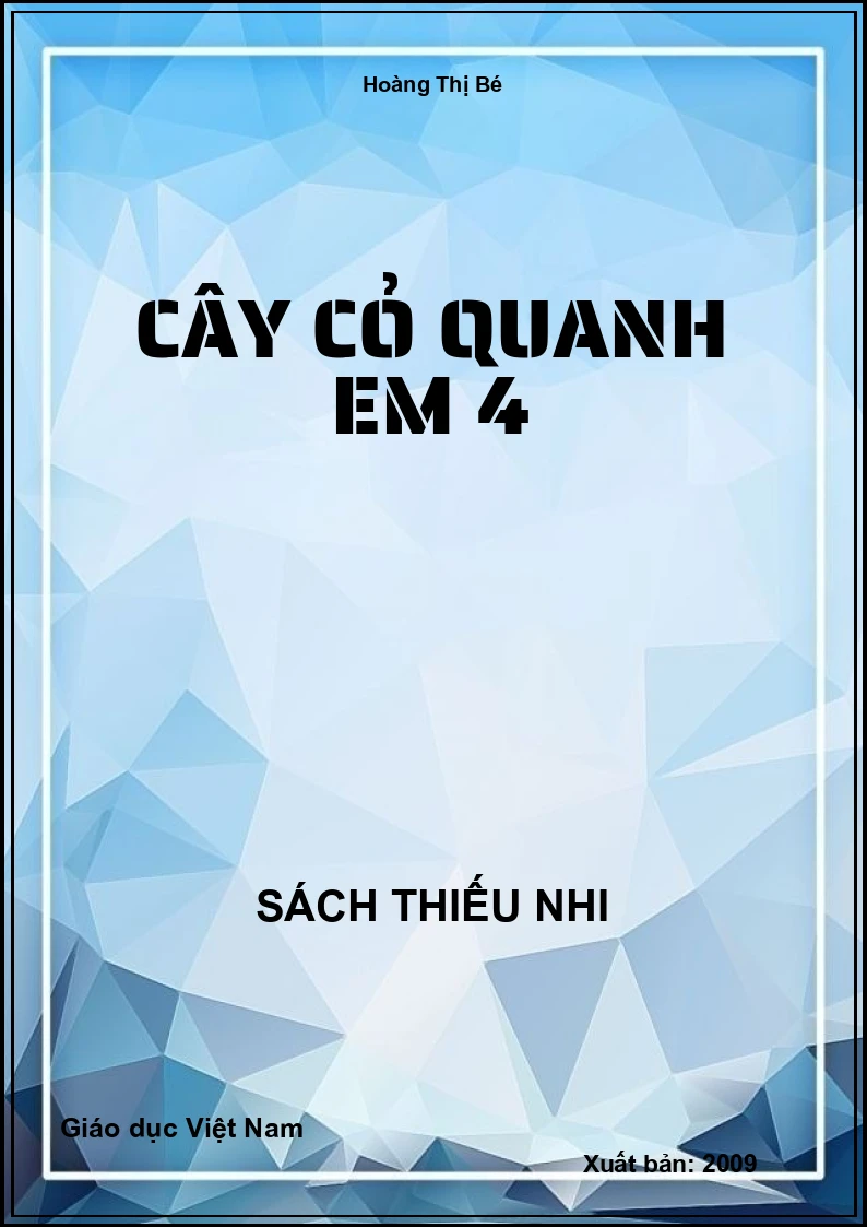 Cây cỏ quanh em 4