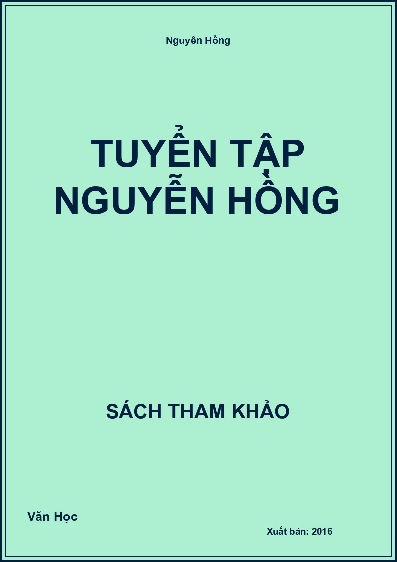 Tuyển tập Nguyễn Hồng